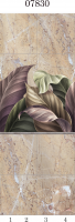 07830 Дизайн- панели PANDA "Ботаника" Панно 4 шт