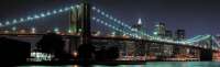 Интерьерная панель "Бруклинский мост"; ПВХ-пластик (2000*600*1мм.)