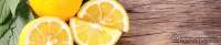 Кухонный фартук "Лимоны"; ABS-пластик (3000*600*1,5мм.)