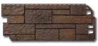 Цокольная панель VOX Solid Sandstone "Dark Brown"