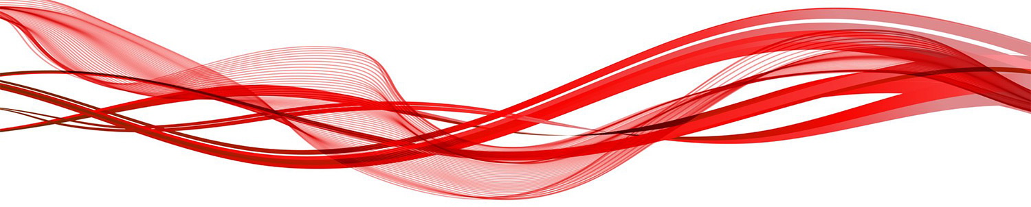 Кухонный фартук "Красная волна", полимерное стекло; 3000*600*3мм.