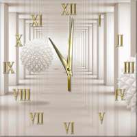 Часы стеклянные "Иллюзия" (квадратные) 300*300*4 мм.